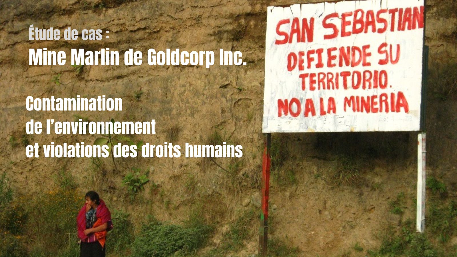 Étude de cas : Mine Marlin de Goldcorp Inc. - Contamination de l'environnement  et violations des droits humains | CNCA - RCRCE