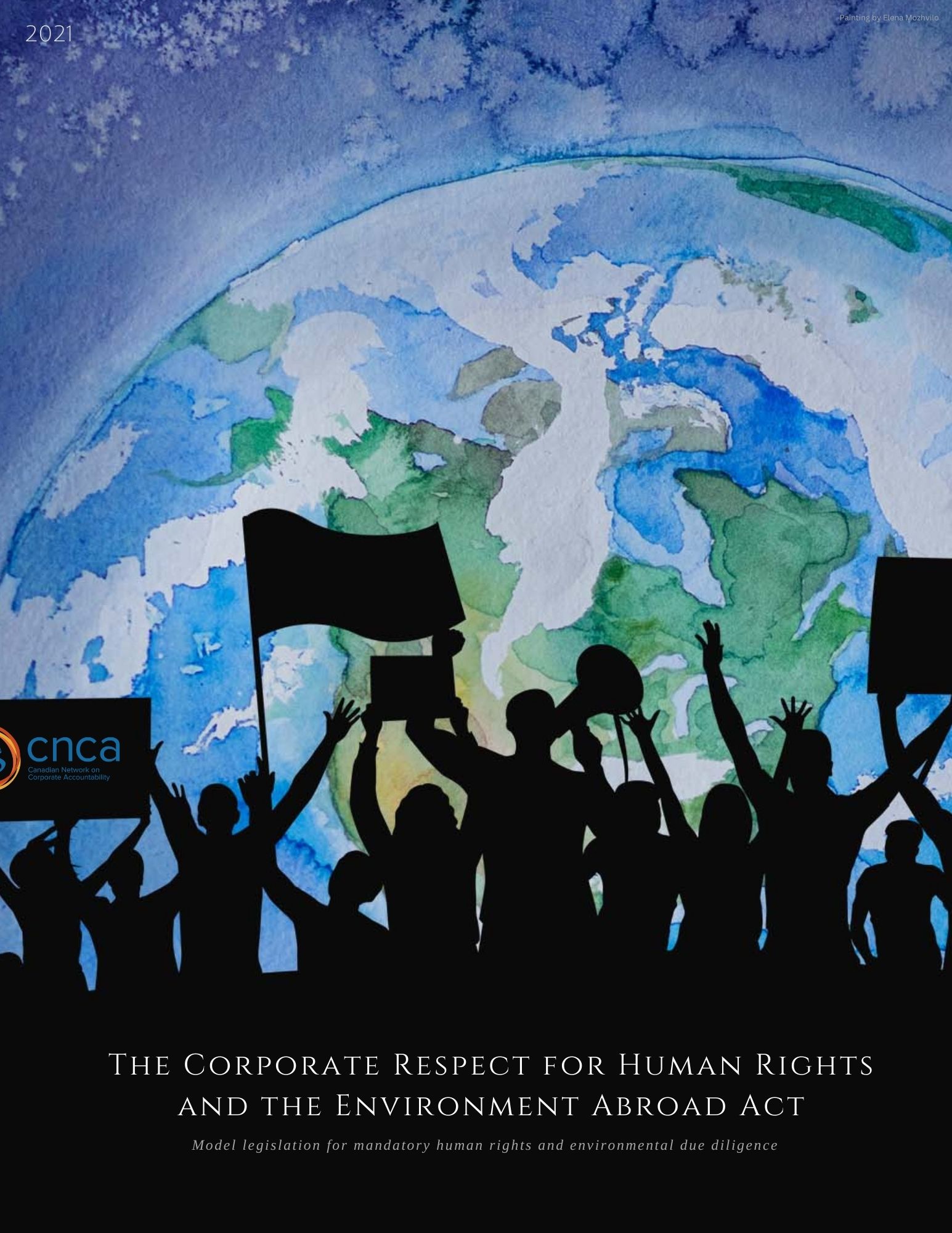 Model Legislation | CNCA - RCRCE